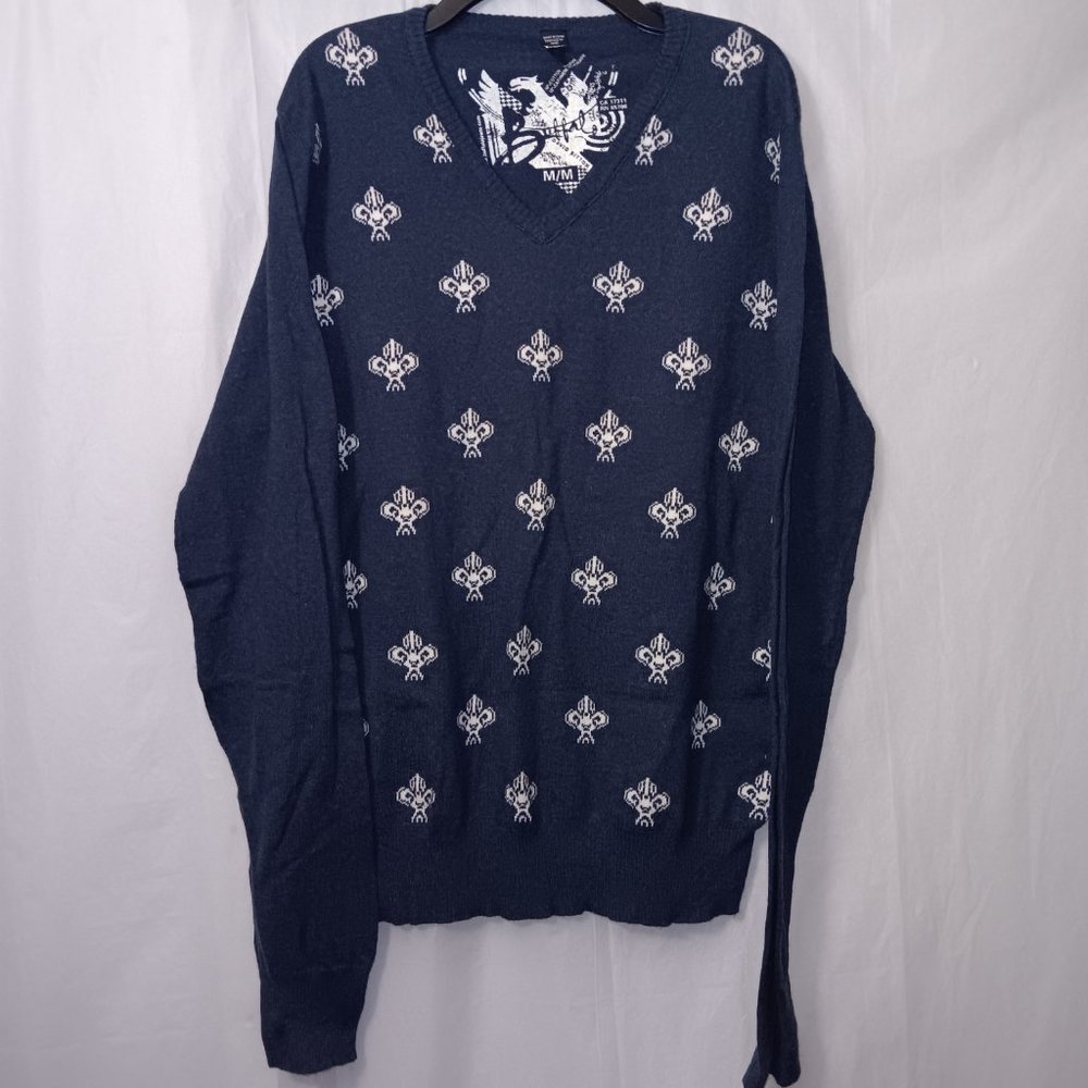 BUFFALO DAVID BITTON CASHMERE BLEND V NECK SWEATER